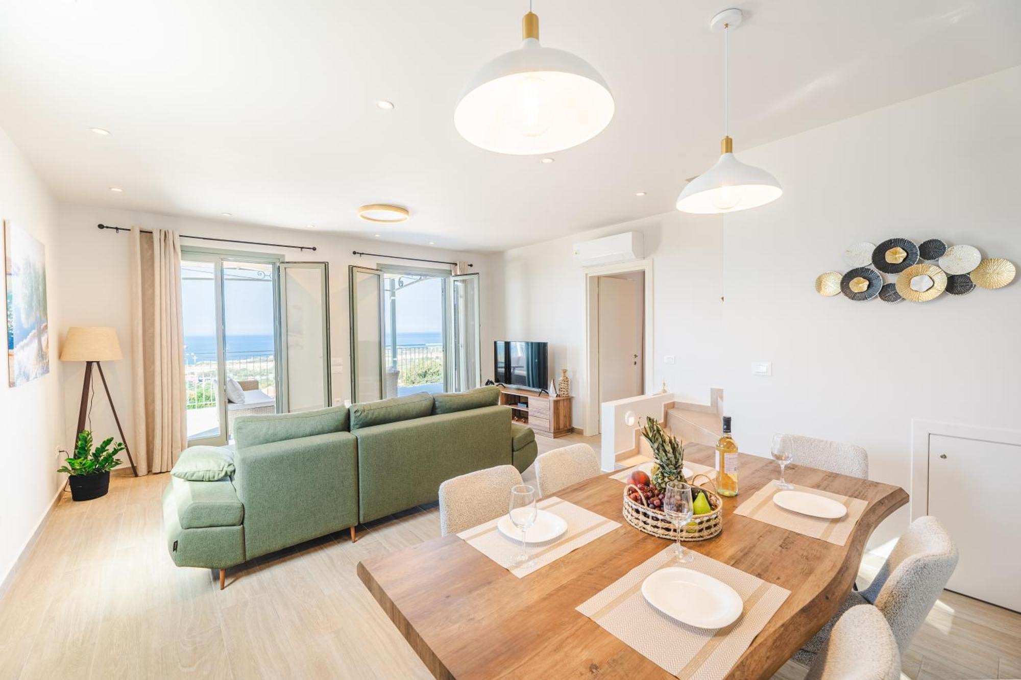 Luxury Artemis Pool, Jacuzzi, Peace & Perfect Sunsets In Kefalonia Villa