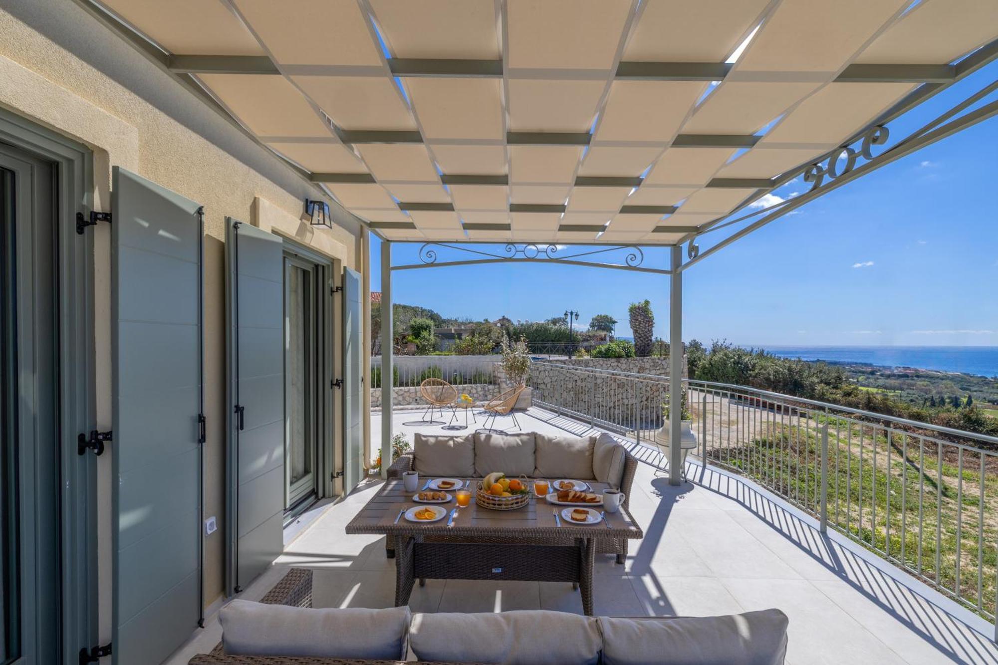 Luxury Artemis Pool, Jacuzzi, Peace & Perfect Sunsets In Kefalonia Villa